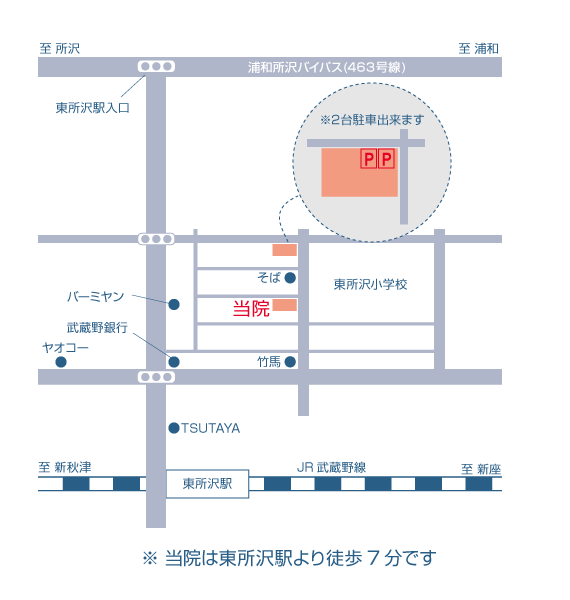 地図・駐車場